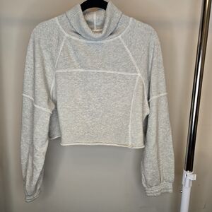 Aerie Gray Women's Turtleneck Sweater